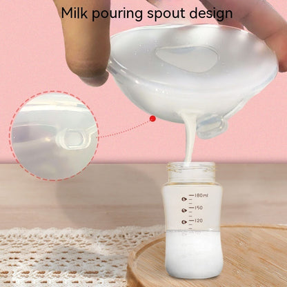 Convenient Breast Milk Collector: Portable, Washable, Breathable Design