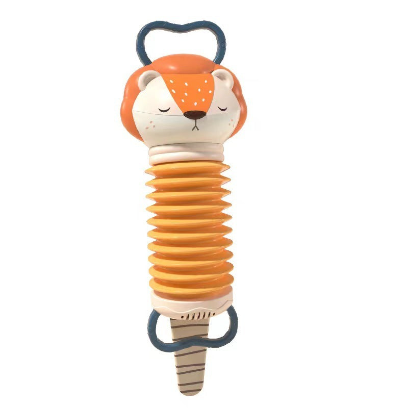 Adorable Animal Cartoon Baby Hand Pull Music Toy - Fun and Educational