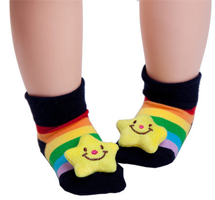 Adorable Baby Animal Doll 3D Socks: Playful Infant Footwear